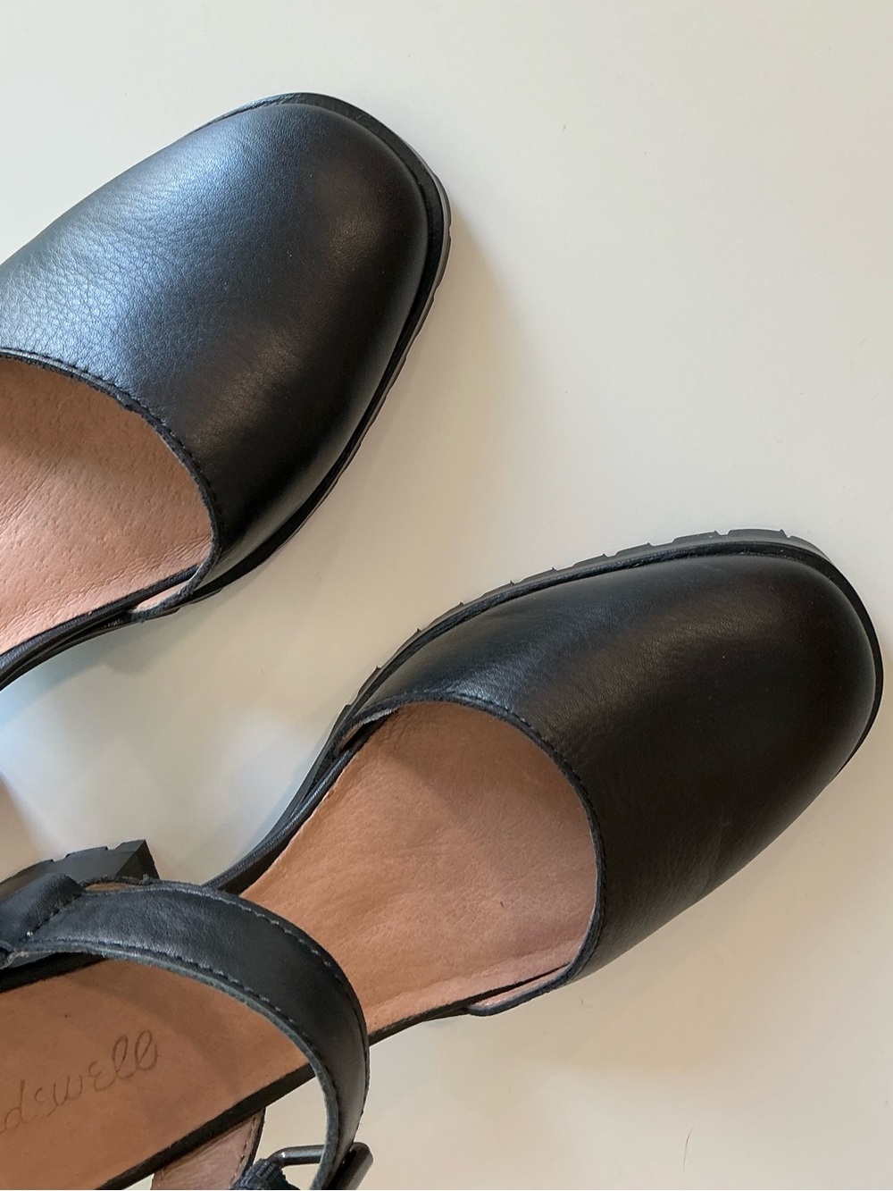 Madewell The Claudie Lugsole Mary Jane’s Sz 8 - Picture 9 of 10